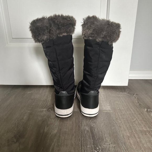 Cougar Vesta Faux Fur Collar Knee High Snow Boot - Picture 3 of 7